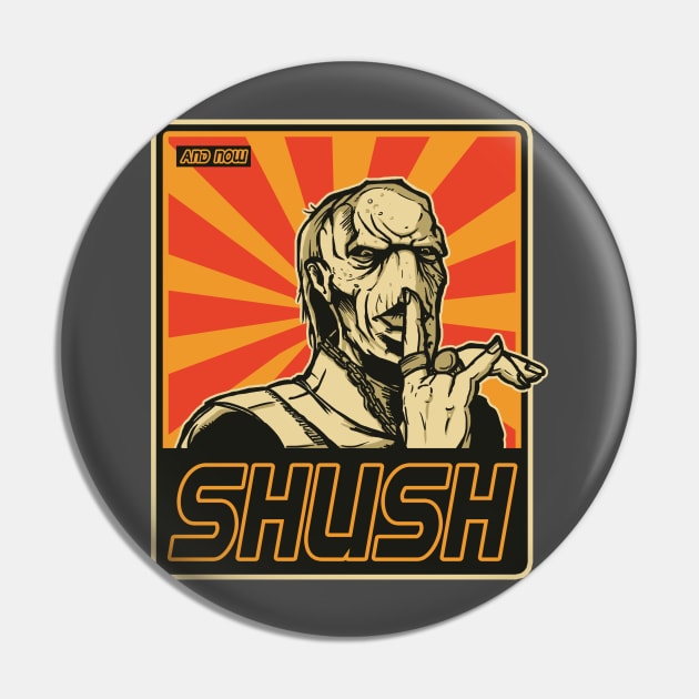 Shush Pin by AndreusD