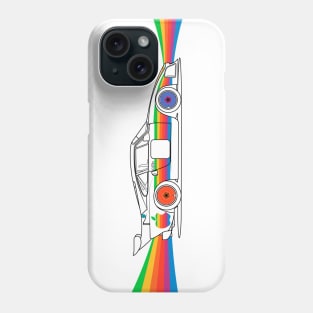 Rainbow racer Phone Case