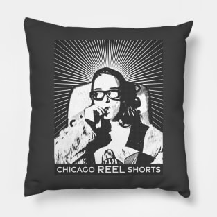 Chicago REEL Shorts (mono 2) Pillow