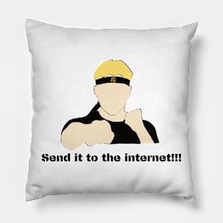 johnny lawrence send it to the internet Pillow