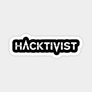 The HAcktivist Band Magnet