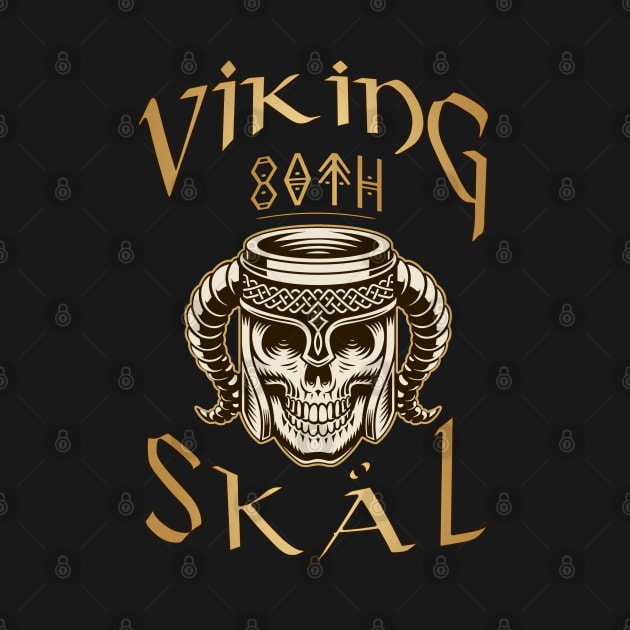 Viking-Skål: 80th Birthday Celebration for a Viking Warrior - Gift Idea by KrasiStaleva