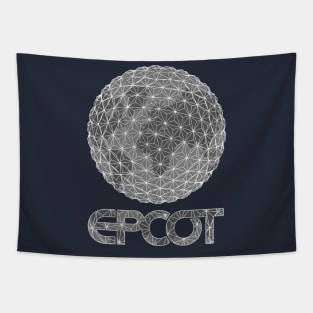 Spaceship Earth Tapestry