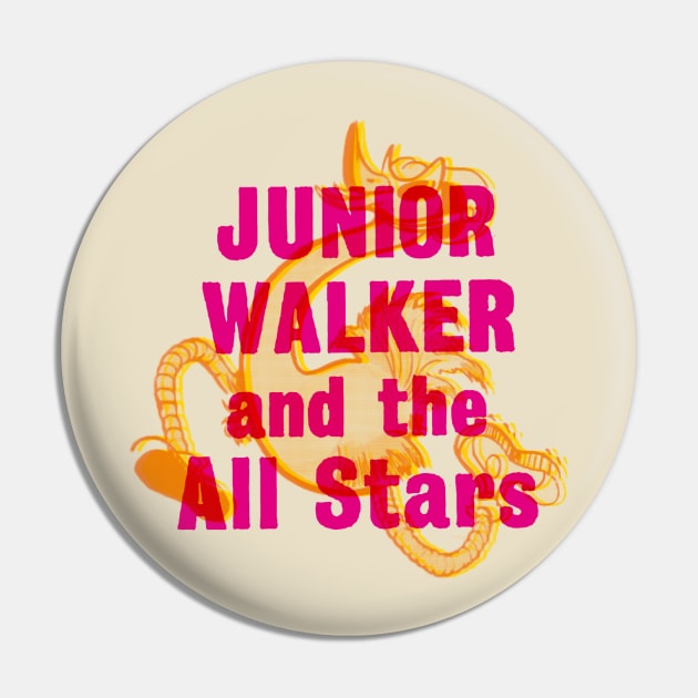 Junior Walker and the All Stars Pin by HAPPY TRIP PRESS