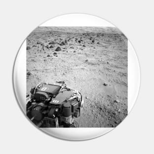 Lower slopes of Mount Sharp, Navigation Camera of NASA Mars rover Curiosity Pin