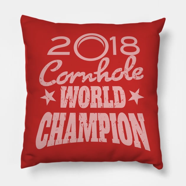 Cornhole Champion Pillow by chrayk57