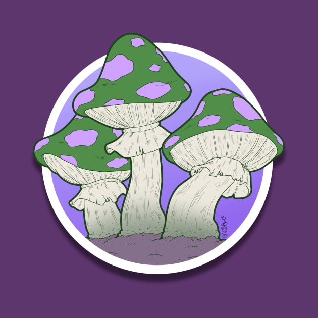 A Few Proud Mushrooms (Genderqueer) by YPMG Arts