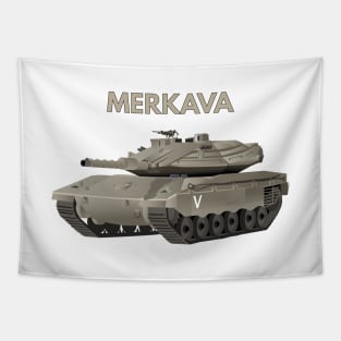 Israeli Tank Merkava Tapestry