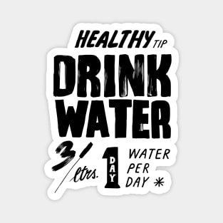 healthy tips drink water Magnet