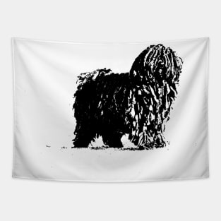 Hungarian Puli The Dog Tapestry