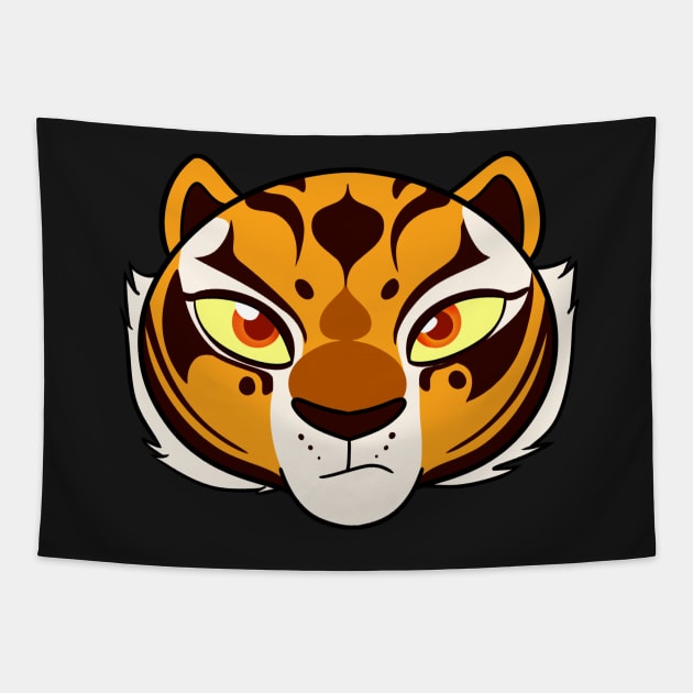 Tigress Tapestry by SquirrelSphere