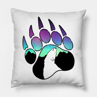 Polar Bear Paw Pillow