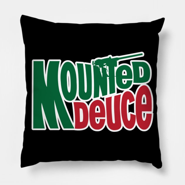 Mounted Deuce Pillow by myoungncsu