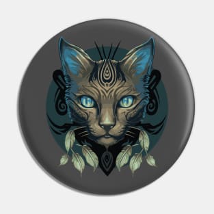 Druid Cat Pin