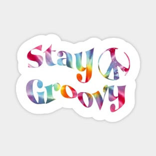 Stay groovy Magnet