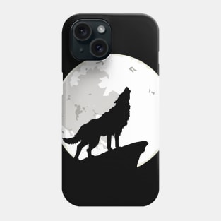 Howling at the Moon Phone Case