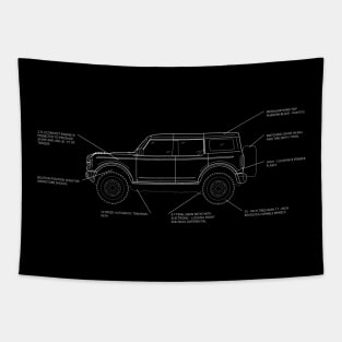 2021 Bronco profile. Tapestry