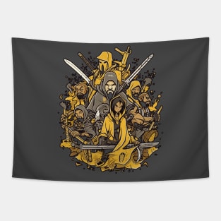 wutang shaolin warrior Tapestry