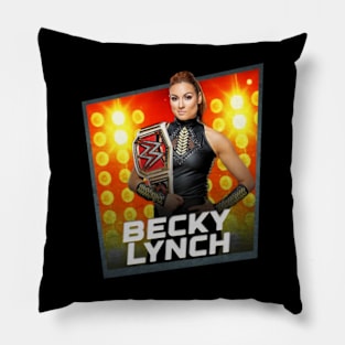 Becky Lynch/////Card Game Concept Design Pillow