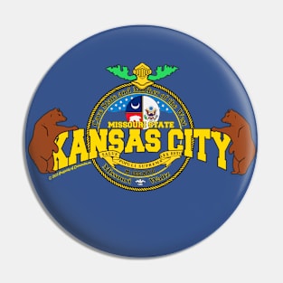 Kansas City State of Missouri Pin