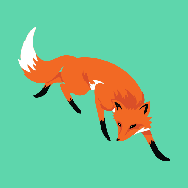 Stalking Fox by SWON Design