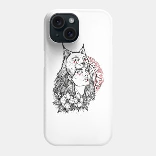 Lynx priestess Phone Case