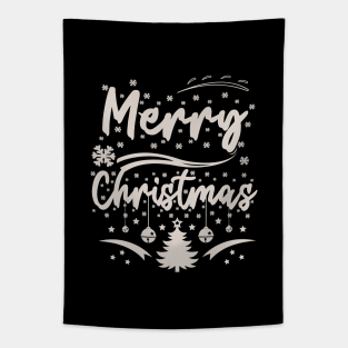 Merry Christmas Festive Holiday Tapestry