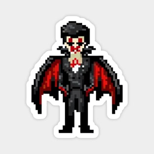 Vampires Pixel art Magnet