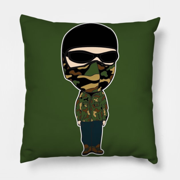 IRA Freedom Fighter Avatar Pillow by IRA Productions