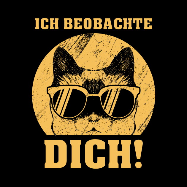 Ich beobachte dich - Katze by 5StarDesigns