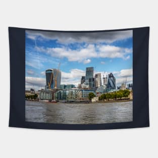 London City, Canary Wharf, London Financial District Tapestry