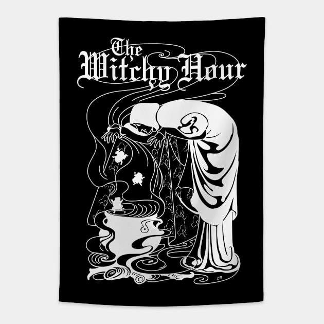 The Witchy Hour Tapestry by LadyMorgan