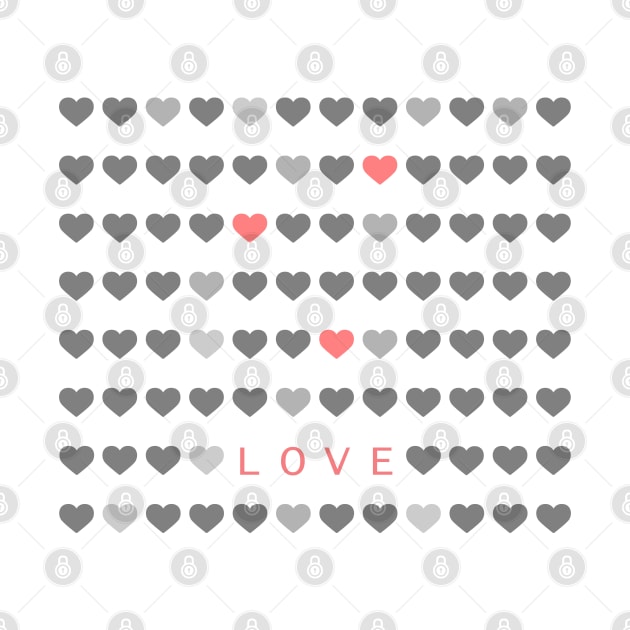 Love and Hearts by tramasdesign
