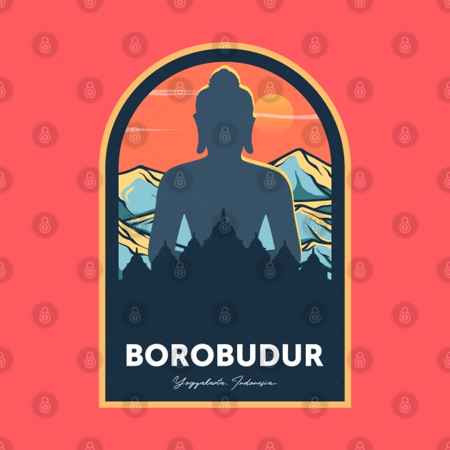 Borobudur Mahayana Buddhist Temple Java Indonesia Meditation by Celestial Crafts