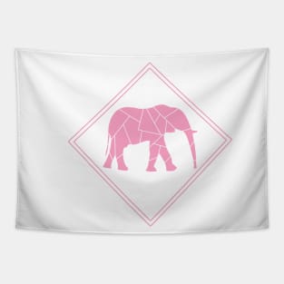 Pink Elephant Tapestry