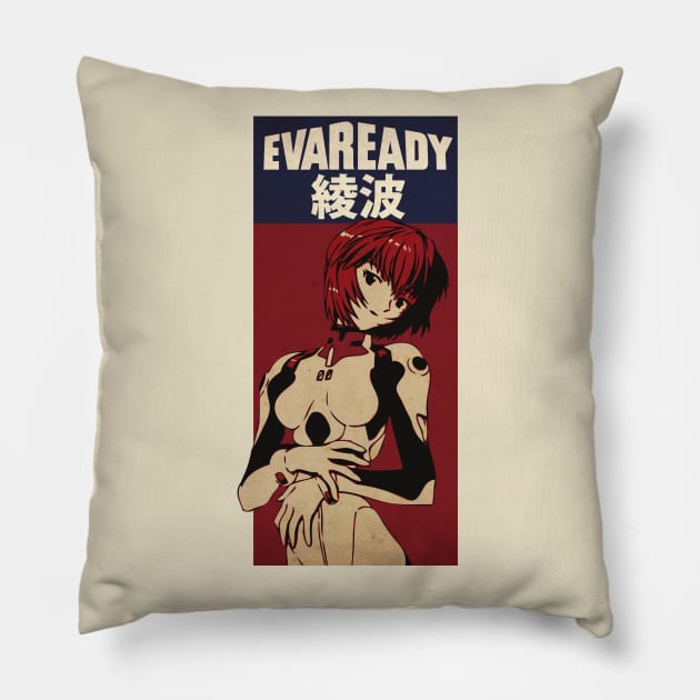 Eva Ready 00 Pillow by CTShirts