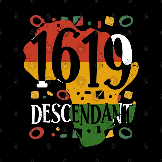 Project 1619 Descendant Black History Month by dounjdesigner