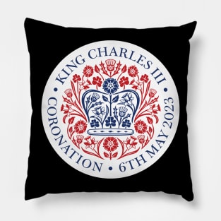 Commemorating the Coronation of king Charles III Pillow