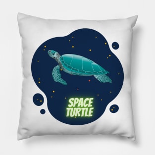 space turtle Pillow