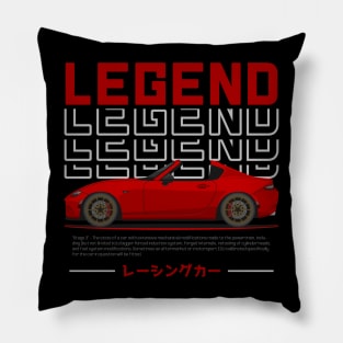 Tuner Red ND Miata Roadster JDM Pillow