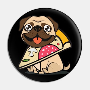 Pug Pizza!! Pin