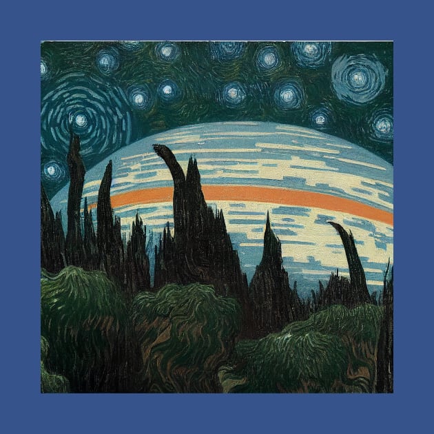 Starry Night in Kashyyyk by Grassroots Green