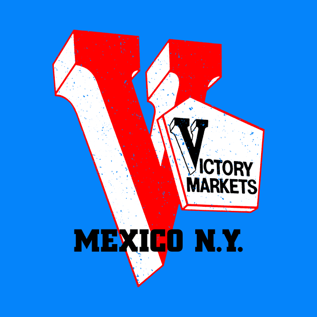 Victory Market Former Mexico NY Grocery Store Logo by MatchbookGraphics