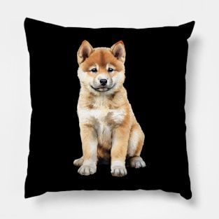 Puppy Akita Inu Pillow