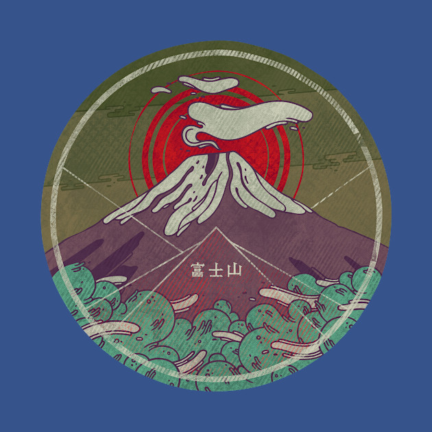 Mount Fuji - Japan - T-Shirt