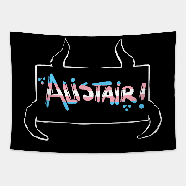 Alistair Transgender Pride Tapestry by DivineandConquer