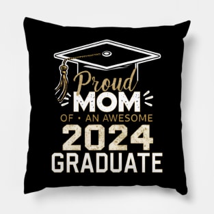 Graduate 2024 mom Pillow