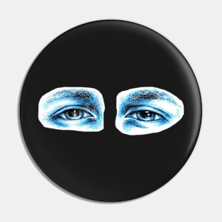 blue eyes Pin