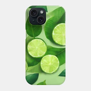 Limes on green Phone Case