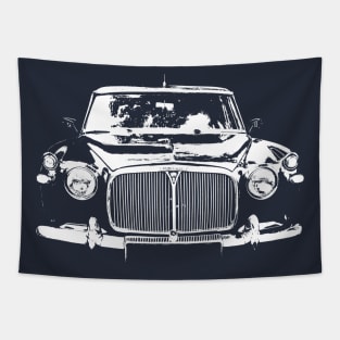 Rover P5 1960s classic car monoblock white Tapestry